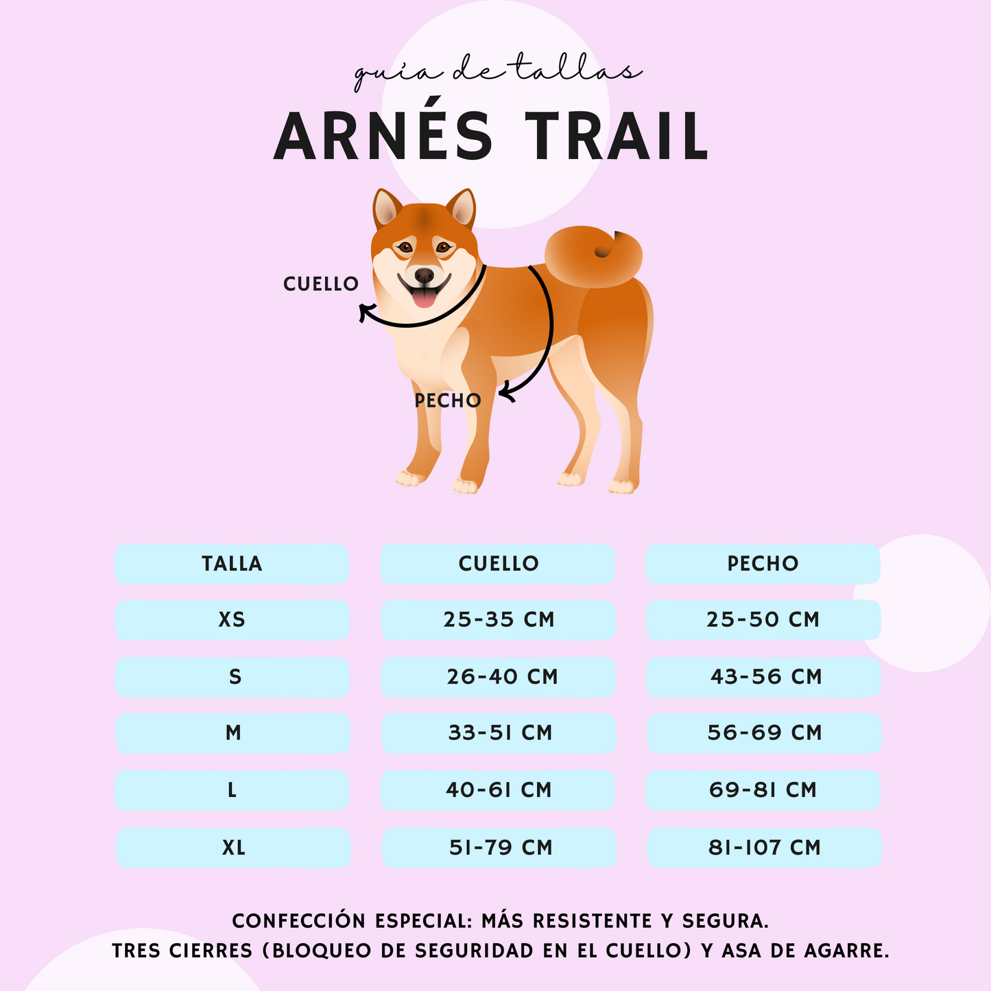 Arnés trail Flowers