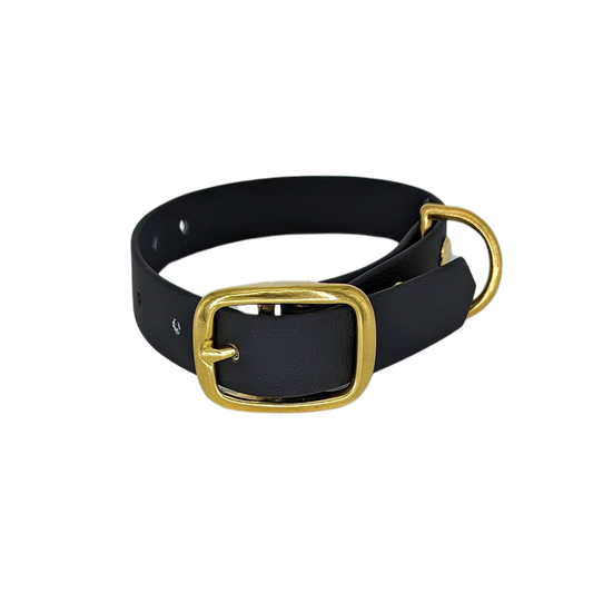 Collar biothane Negro